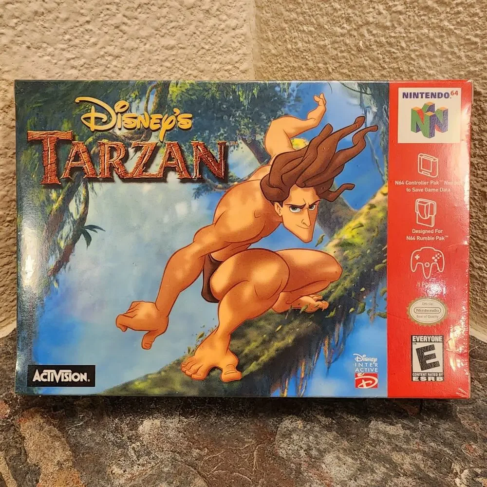 Game - Tarzan [Disney's] (NEW) - N64 - Nintendo